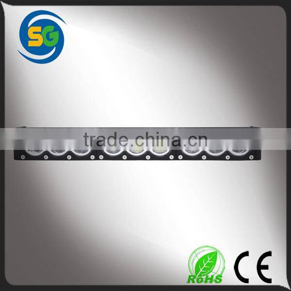hot sale 30" 90w Single row super slim led light bar 4x4 for car truck boat