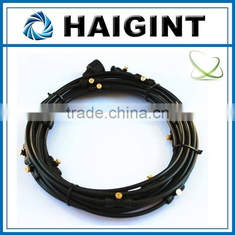 E0547 DIY hand operating outdoor cooling high pressure misting system for cooling