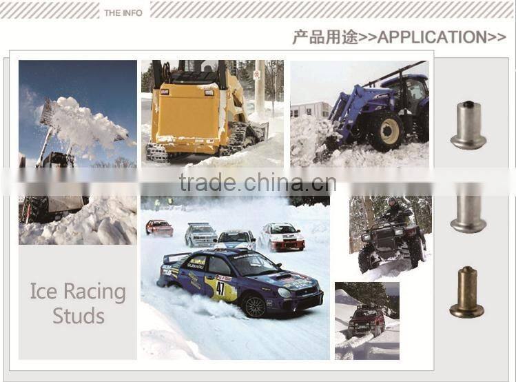 Tungsten carbide fat bike tire motorcycle tyre car tire studs for sales