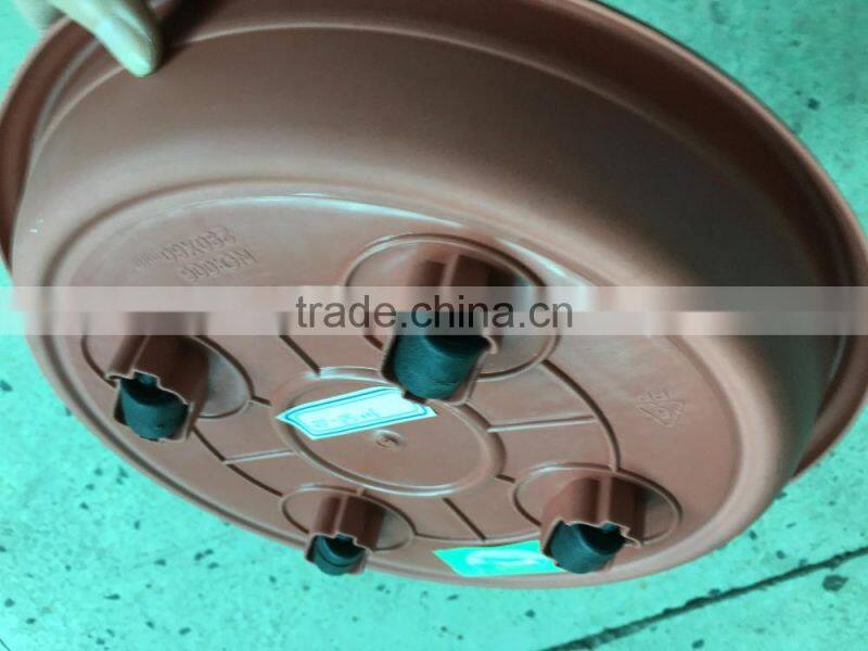 3size Outside Round Plastic Plant Pot Tray