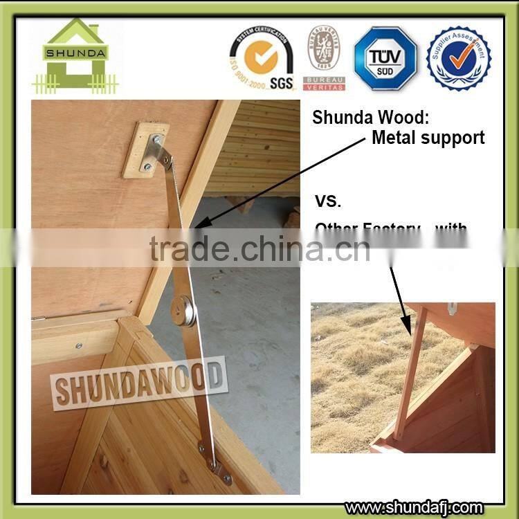 Cheap Wooden Double decker 2 story Rabbit Hutches