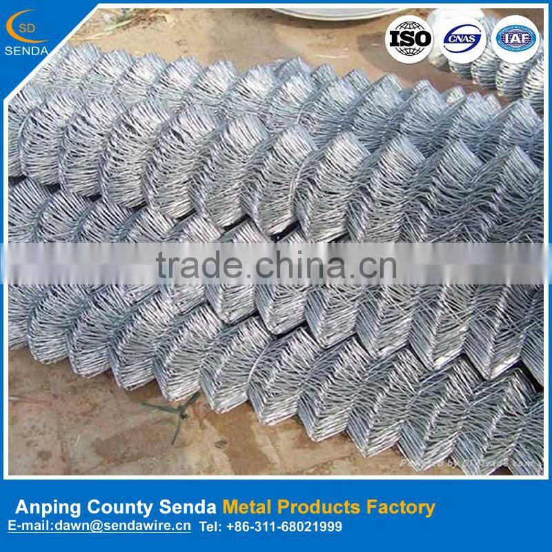 9 gauge chain link wire mesh fence