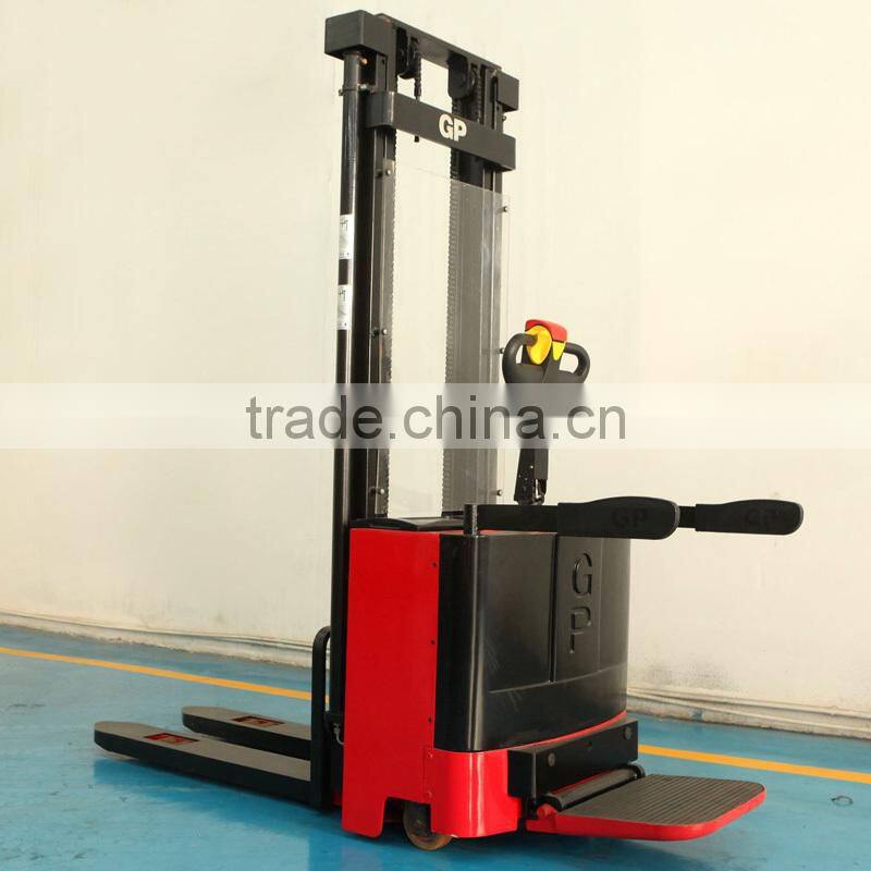 1.2-2.0 Ton full battery stacker with American CURTIS electric controller