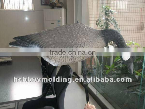 Customized simulation goose decoy plastic active feeder hunting goose decoy