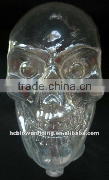 Halloween resin skull head