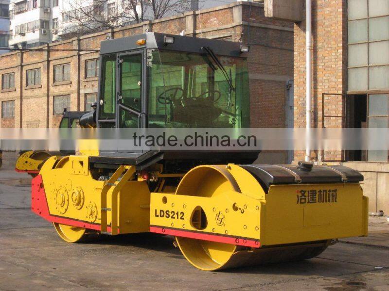 Factory direct supply 12 Ton Double Drum Vibratory Roller For Sale