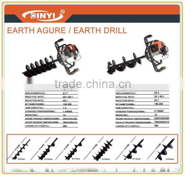 china 2013 earth digging machine DZ63