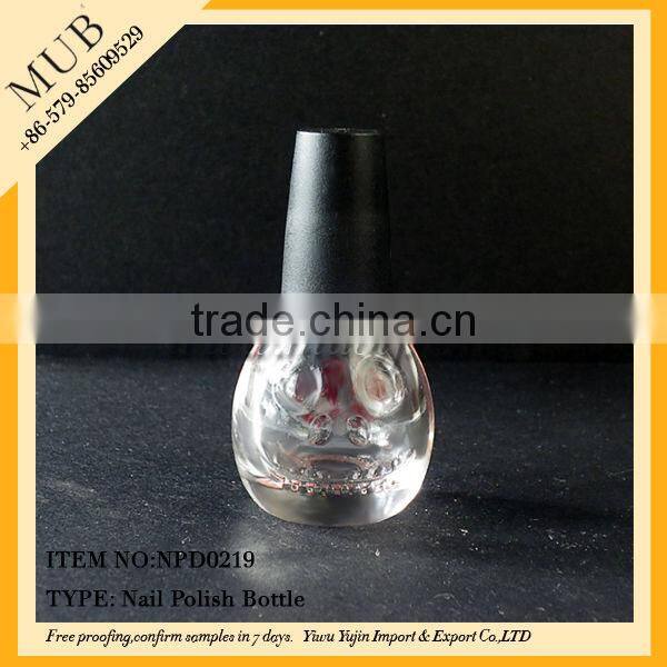 empty nail polish bottle plastic lid for bottle