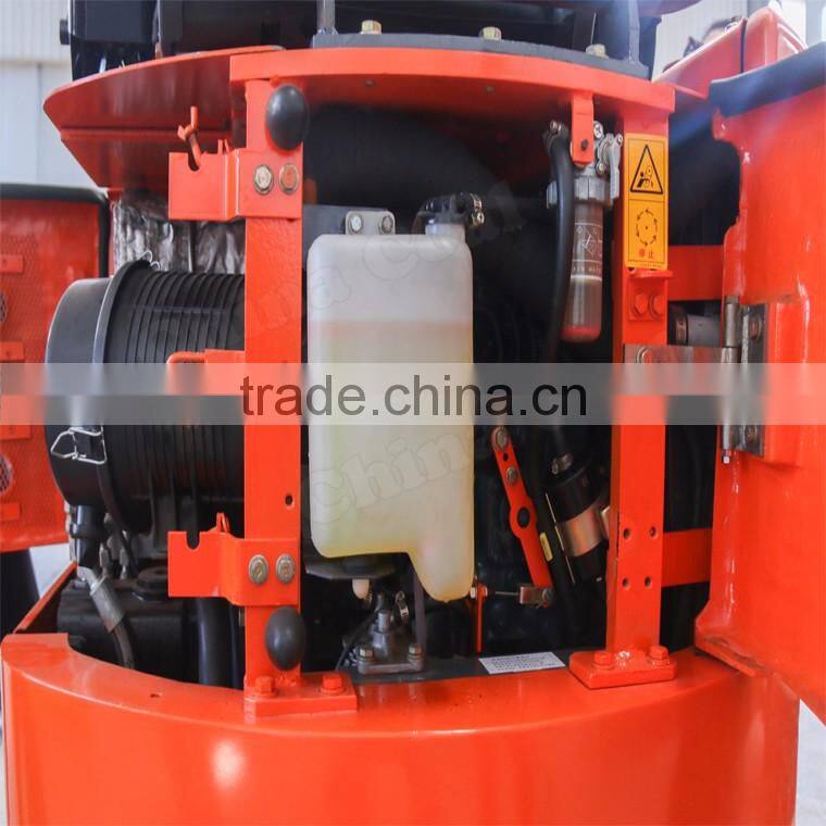 High efficiency crawler type excavator for sale