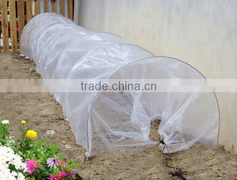 steel wire frame with plastic cover tunnel ,tunnel greenhouse HX57026