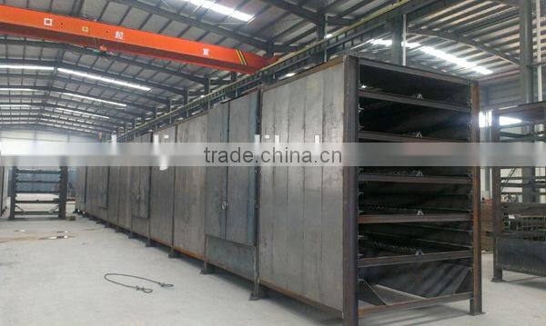 Mesh belt dryer for coal balls drying