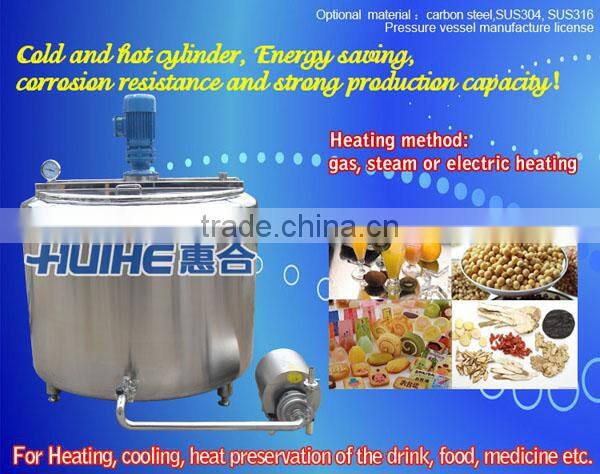 Cold and hot cylinder for paint/ storage