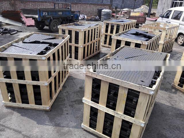 asphalt painted BS EN124 radiator grates