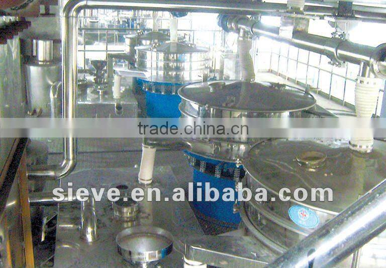 Stainless steel rotary vibrating sieve for palm oil