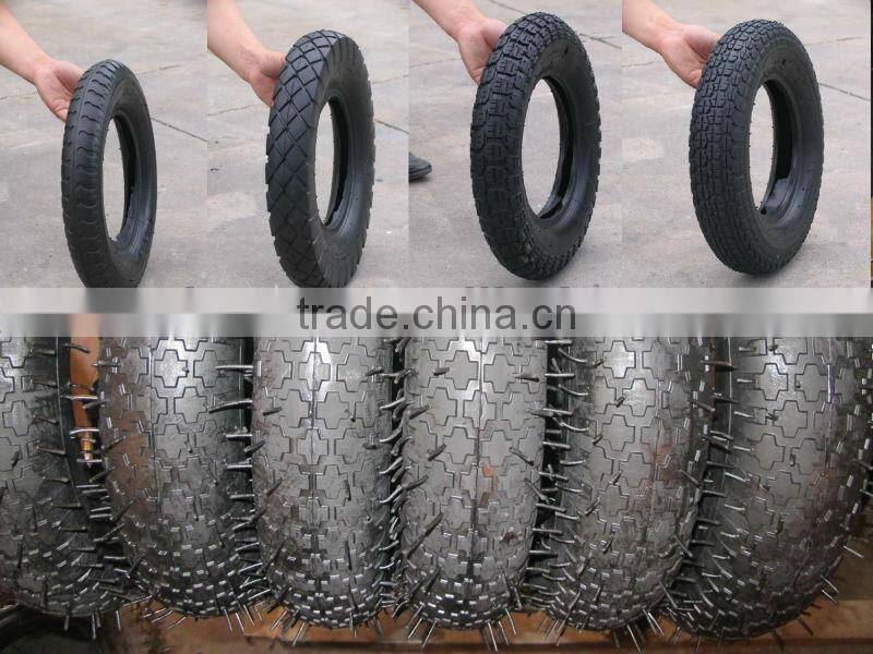 rubber tire 3.50-8, 4.00-8 high quality & low price