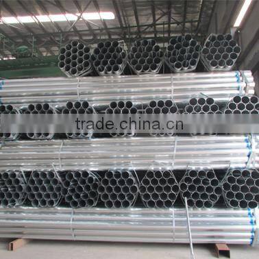 hot selling 60.3*3.75 hot dip galvanized erw round pipes