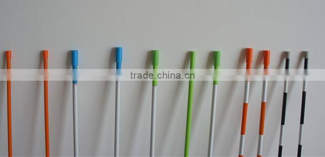 Various sizes longer life spray paint Surface Pultrusion fiberglass rod Driveway markers