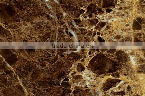 marron emperador dark marble slab