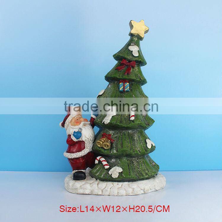 2015 newest resin christmas tree decorations