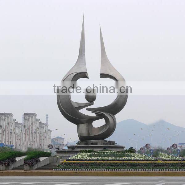 High Quality Large Abstract Stainless Steel Outdoor Sculpture