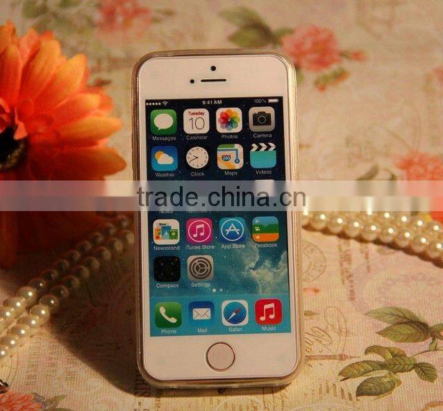 hot sell TPU case for iphone5/5s/4s fashion cartoon Zebra design