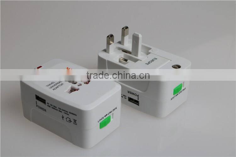 Wontravel Custom Made Promotional Gift With Company Logo High Quality Eco-friendly Universal Travel Charger with single USB