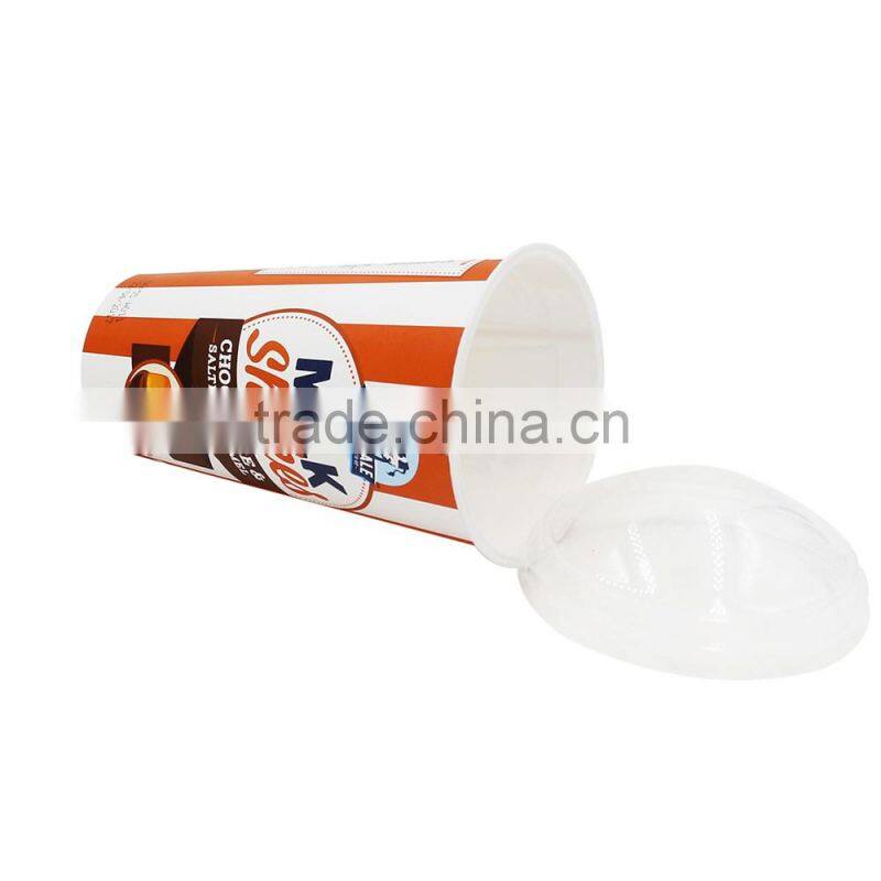 Cheap IML Plastic Coffee mugs with Lid, Personalized Coffee Cups Suppliers