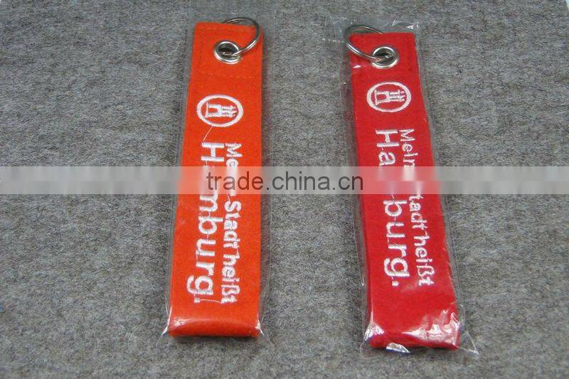 felt keychain, different design felt keychain