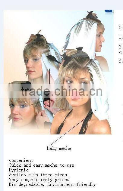 Rectangle Black Hair Meche Packaging Box