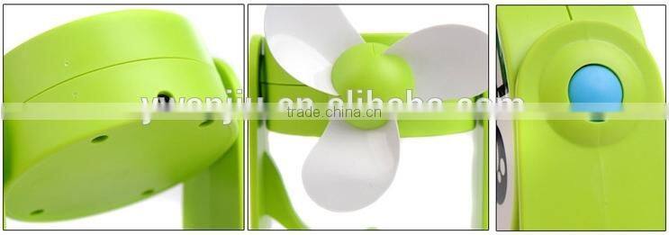 Supply fashion Creative Lovely USB charging mini fan
