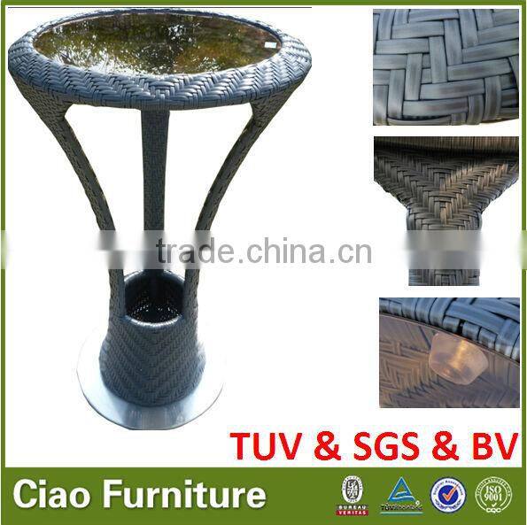 Outdoor wood bar table furniture