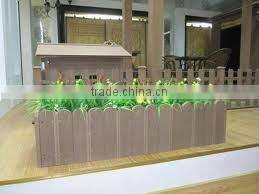 2013 New wood plastic composite garden Flower Bed