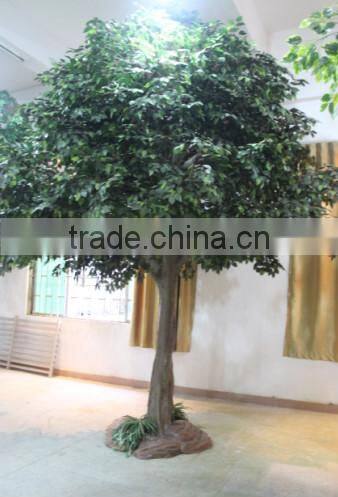 factory price hot sale fiberglass small banyan tree artificial tree sale