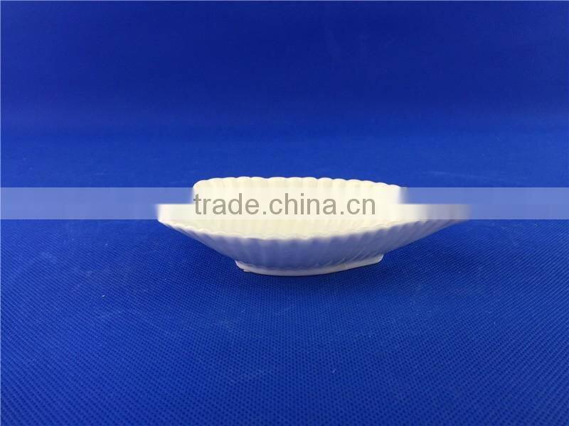 porcelain mini oven dish banana leaf shape