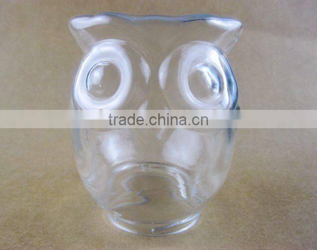 owl shaped glass lamp-chimney