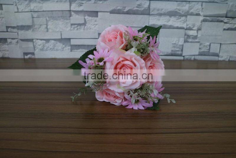Artificial bouquet flowers silk flower bundle