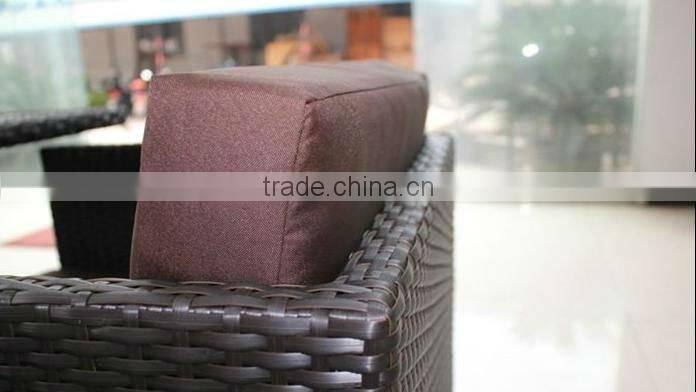 all weather PE rattan garden sofa cheap sofa set