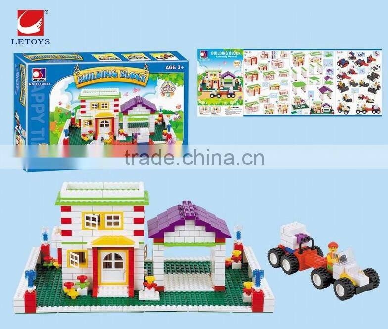 2015 new products F1 car puzzle building block toys for kids children game kids funny building block