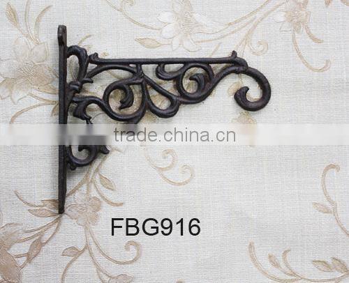 cast iron bracket crafts and rack,rectangular frame