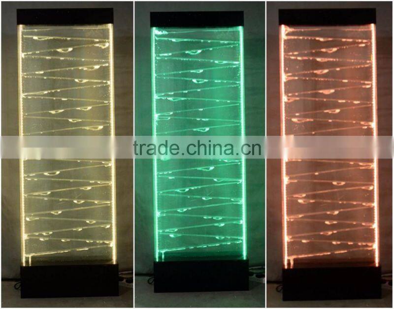 lighting aquarium dancing water bubble led light wall night club
