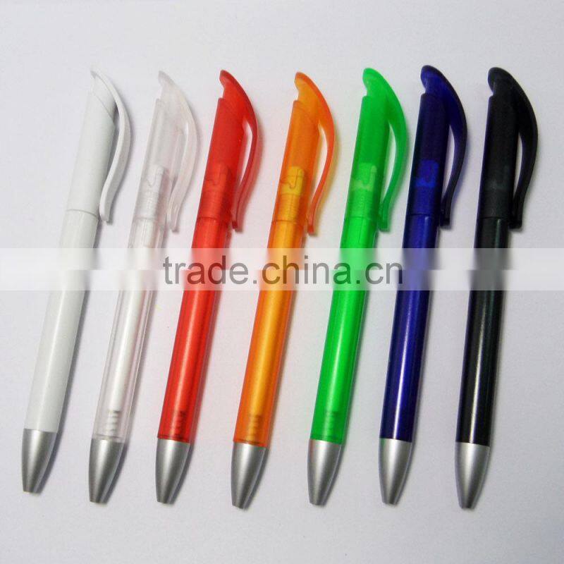 Cheapest nice color plastic advertising pen