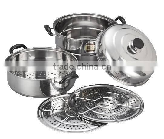 Stainless Steel Steamer Pot Food Steamer 2 layer
