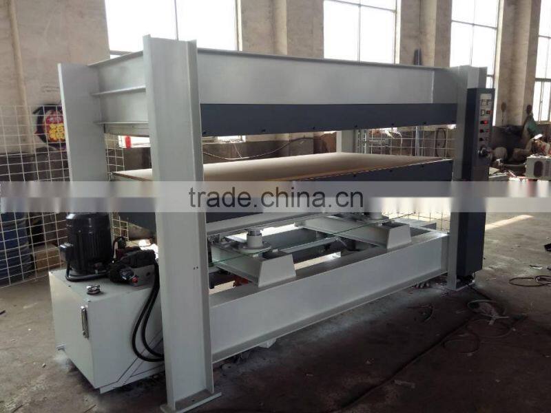 Hot Press SH-4x8/100-1 with Total pressure 1000KN and Working layers 1