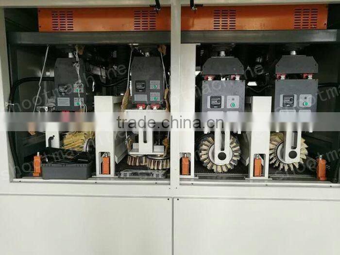 Vertical and Horizontal Combination of Profiled Sanding Machine with 1100mm Width and 5 Sand Rack BSGYX5S2411