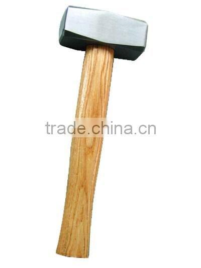 German type Heavy Stone Hammer with wooden handle