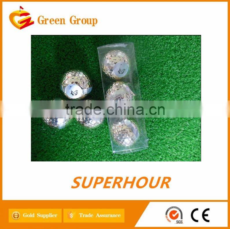 Customized golf metal balls