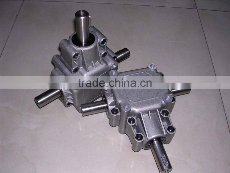 1 to 1 ratio gearbox for fertilizer spreader