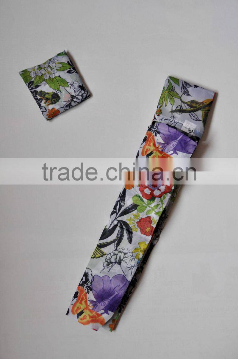 Eco Reusable Foldable Shopping Tote Bag cute Cartoon printing folding bags