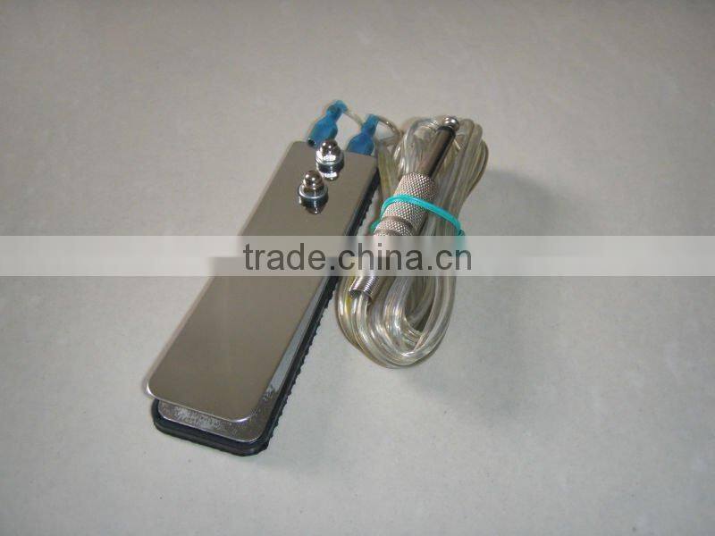 FLAT Stainless Steel Tattoo Foot Switch Pedal for Power Supply Control Thin