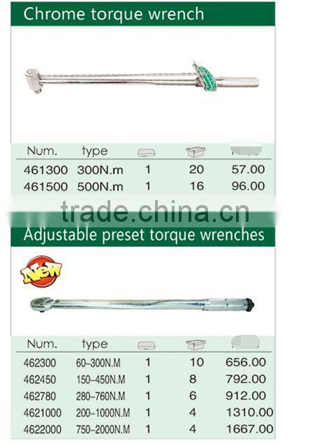 Chrome Torque Wrench